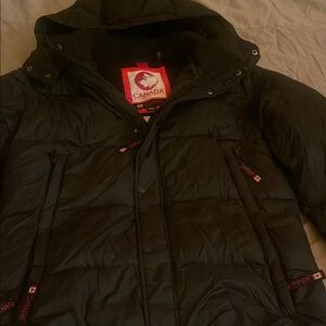 Canada Goose Black Down Jacket